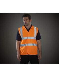 Y-HVW100FR-Gilet haute visibilité ignifuge sans manche 2